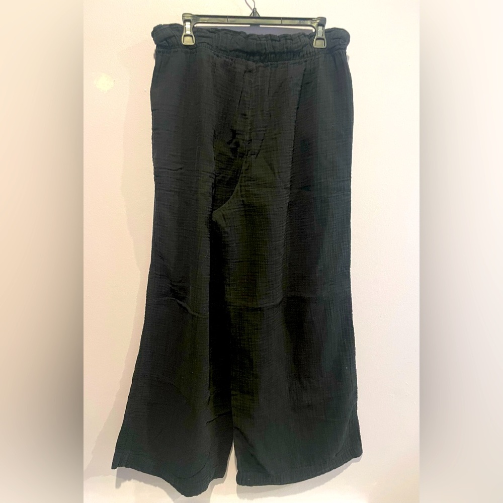 Gap crepe/ linen pants Sz L